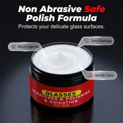 Glass Scratch Polishing & Repair Compound