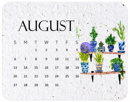 🌷Flowers🍓Fruits🪴Herbs🌱Eco-Friendly Plantable “Timeless” Seed Calendar 2027