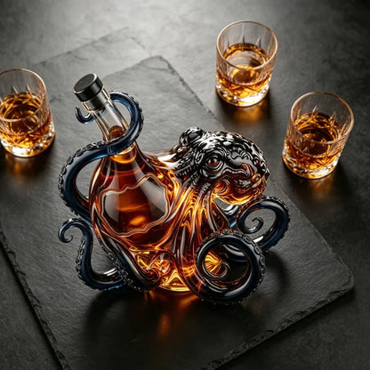 🎁 Father’s Day 49% OFF –  3D Octopus Bottle 🐙🥃