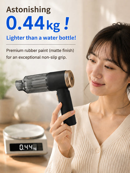 🚀 3-in-1 Car Vacuum: 3s to Clean & Inflate, No more messy seats!