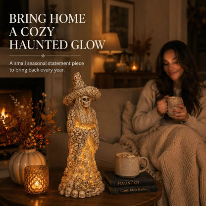 💀Flash Sale 50% OFF-Skeleton Witch Ornament