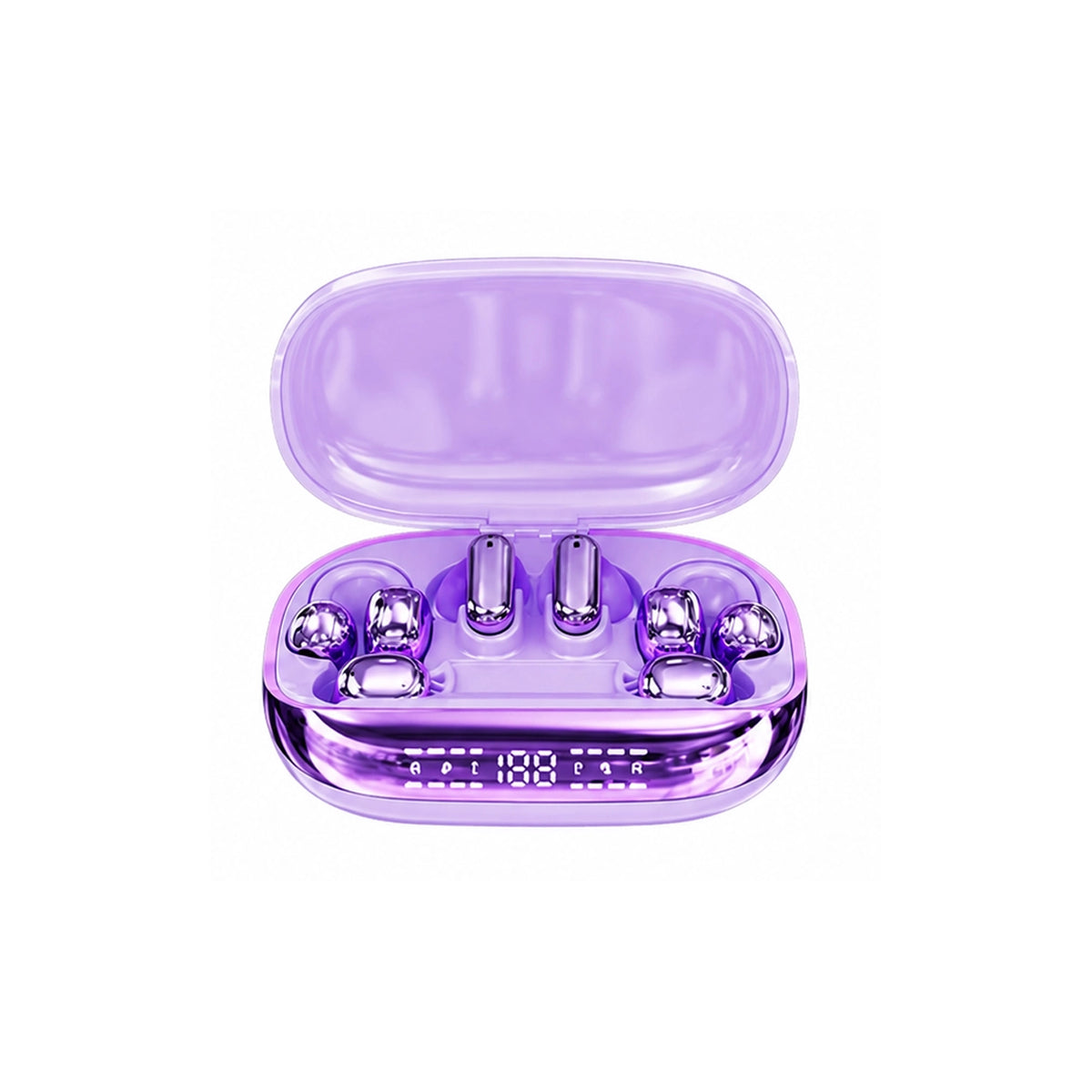 【💥 Limited-time 50% off sale】🔥 6-Piece True Wireless Earbuds | 3 Multi-Use Modes | 200 Hours Battery | LED Power Display 🎵