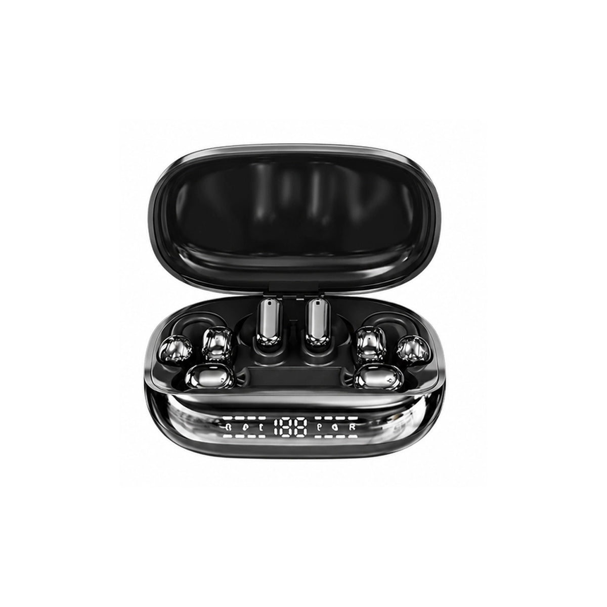 【💥 Limited-time 50% off sale】🔥 6-Piece True Wireless Earbuds | 3 Multi-Use Modes | 200 Hours Battery | LED Power Display 🎵