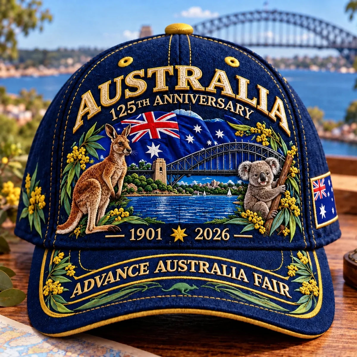 Australia 125th Anniversary 1901–2026 Commemorative Cap🦘