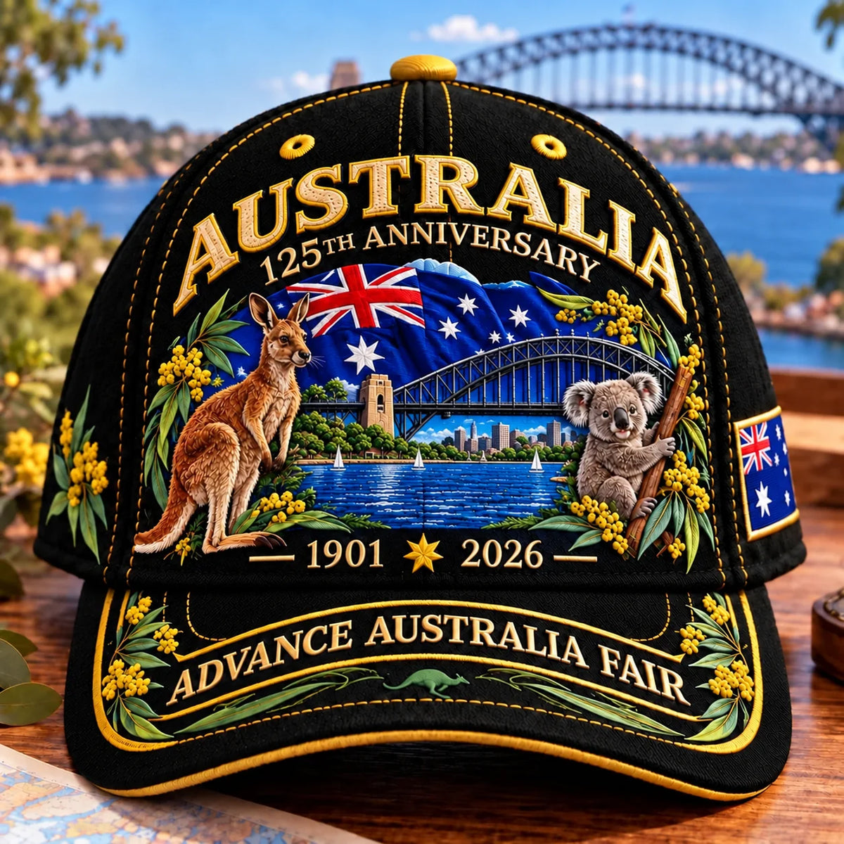 Australia 125th Anniversary 1901–2026 Commemorative Cap🦘