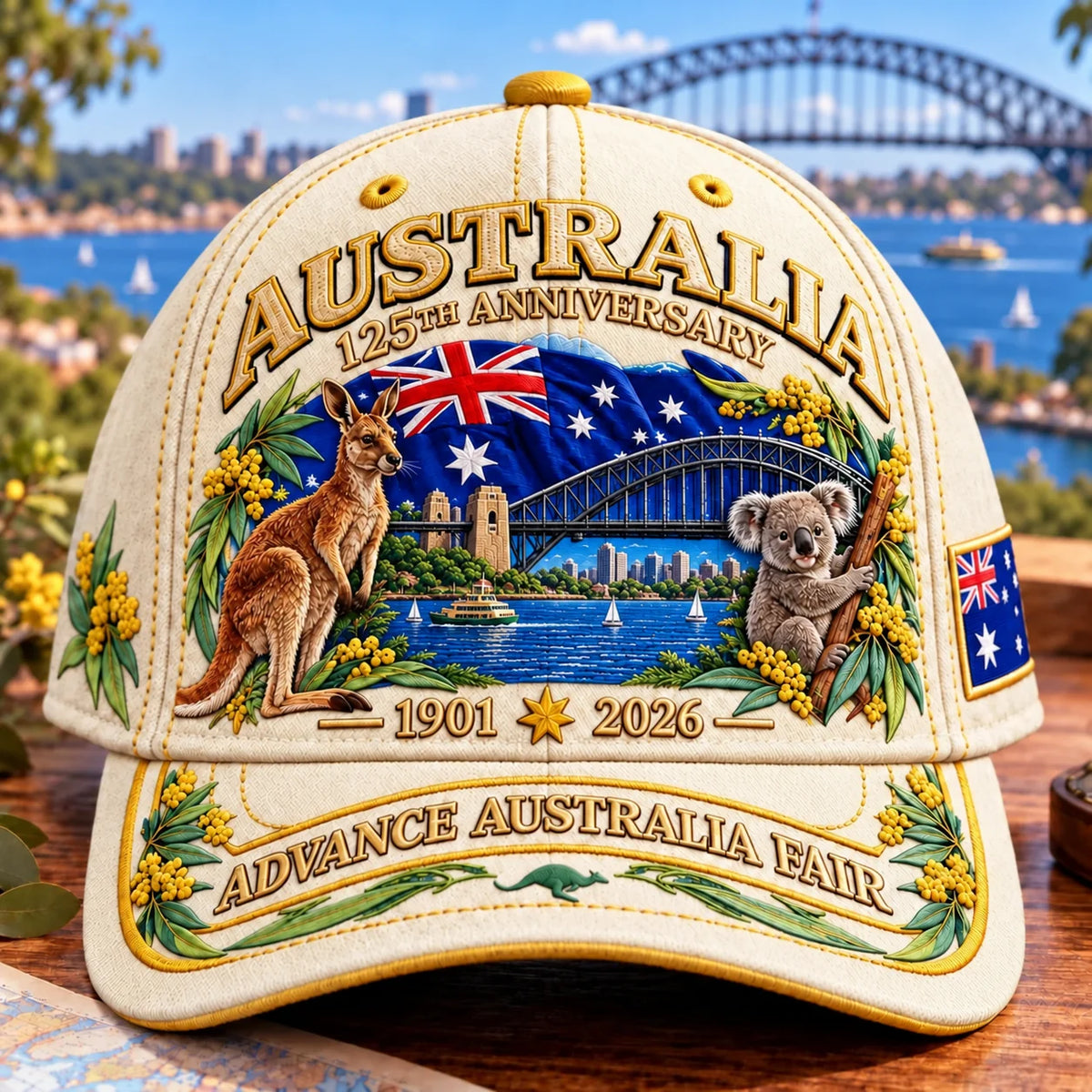 Australia 125th Anniversary 1901–2026 Commemorative Cap🦘