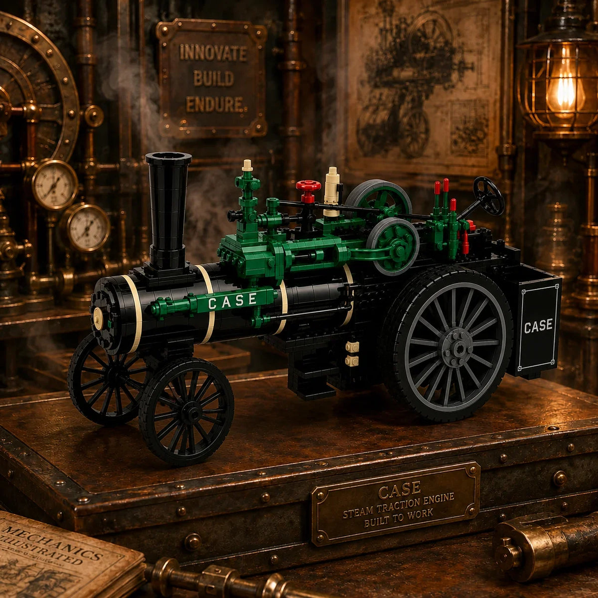 1876 Agricultural Engine Building Set