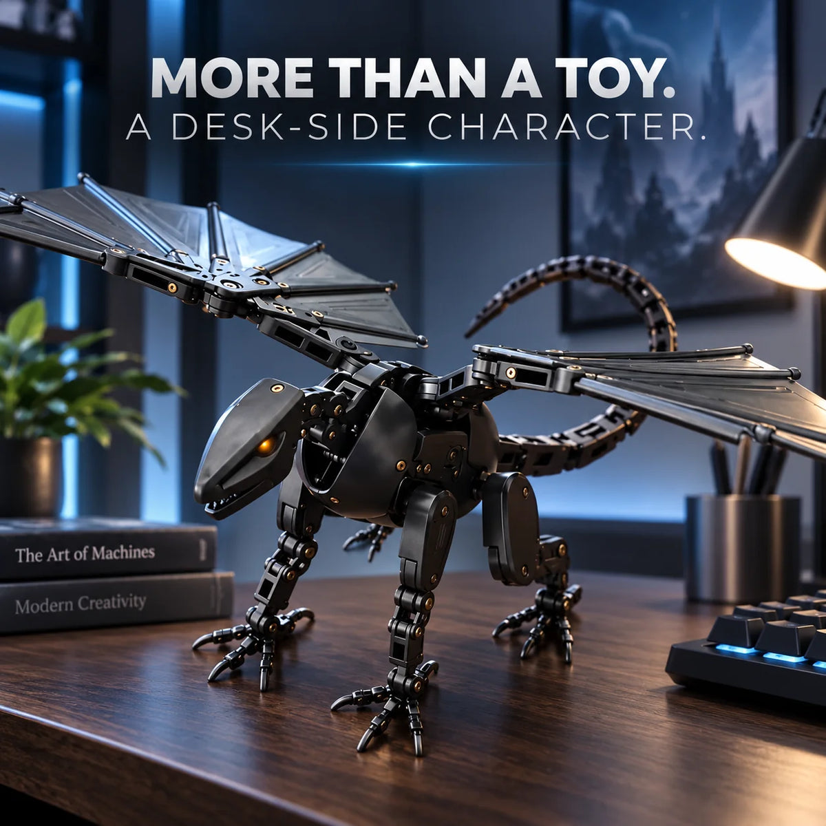 🏅100K+ Sold 🥚🐉 DragonMorph – Egg to Dragon Transforming Mechanical Toy