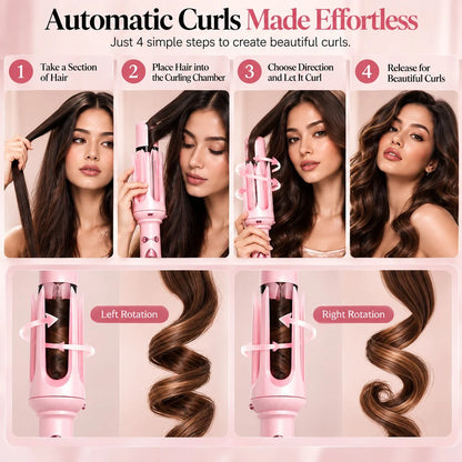 🎀 5-in-1 Hair Styler for Curls, Waves & More