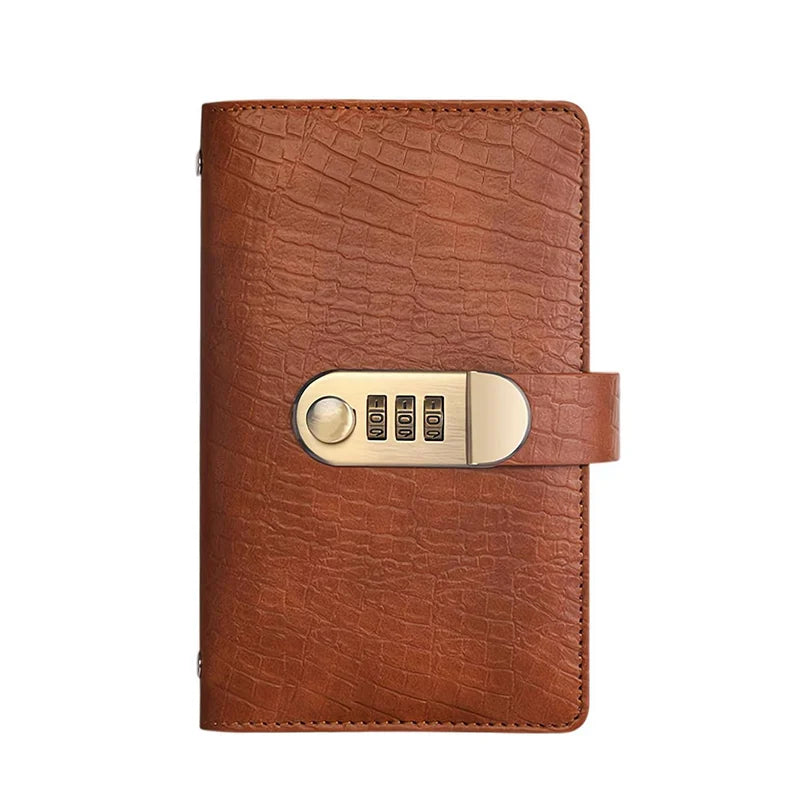 Lockable Savings Notebook