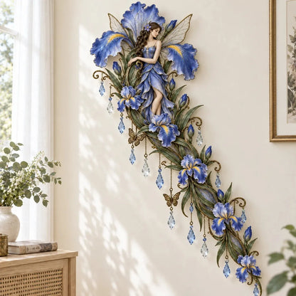 🌹🧚‍♀️Enchanted Flower Fairy Wall Light✨Cascading Floral Decoration