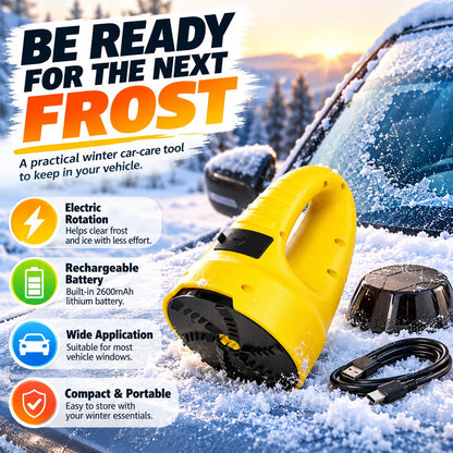 ❄️ Electric Ice Scraper – Rechargeable Cordless Windshield Frost & Ice Removal Tool