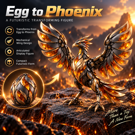 🔥50% OFF🥚 Phoenixmorph – Egg To Phoenix Transforming Mechanical Figure