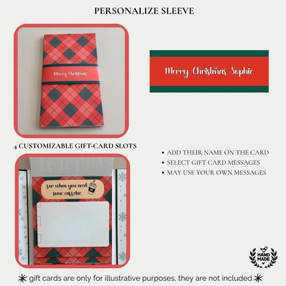 ⏰2026 New 🎅💳 Waterfall Christmas Gift Card Booklet ✨
