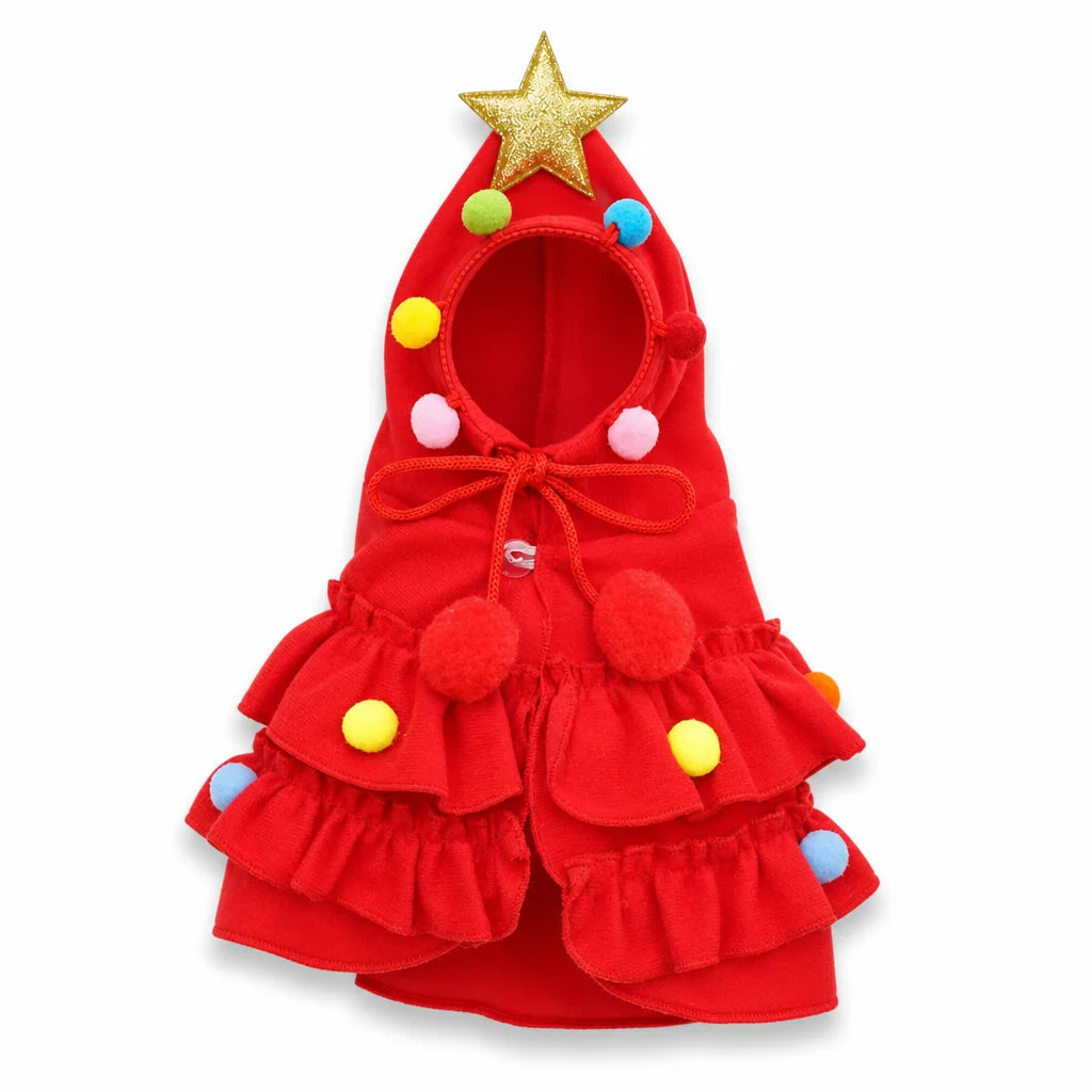 📢📢50% OFF !! ⏰Christmas Tree Pet Cape Cloak for Cats & Dogs