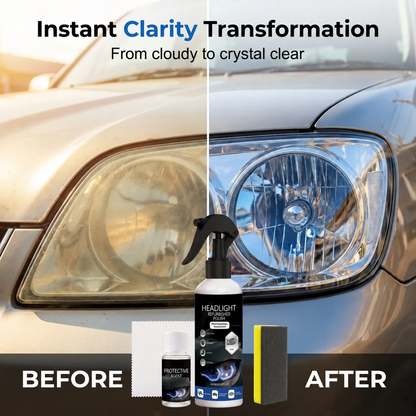 💡Headlamp Restoration Fluid with Crystalline Coating