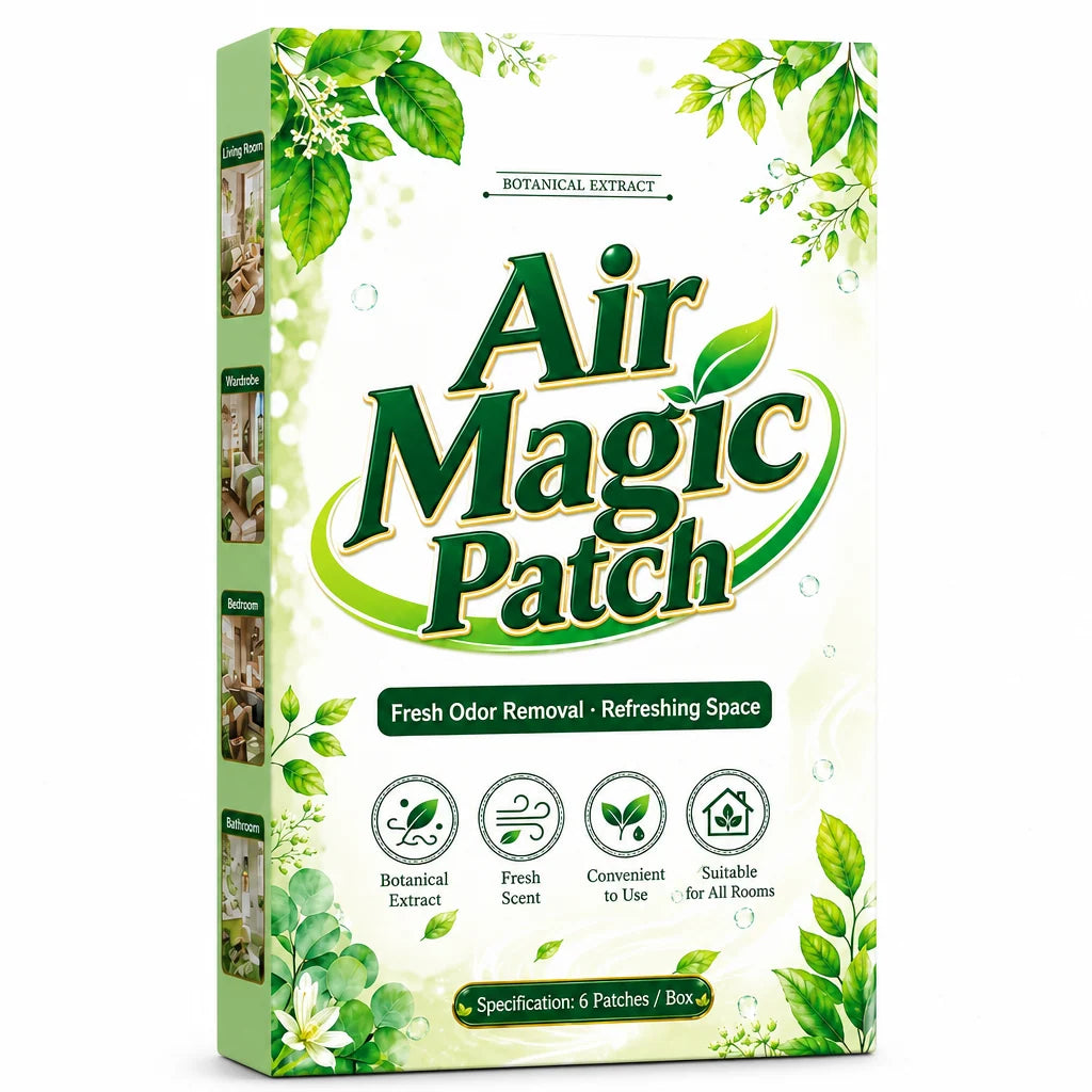 6Pcs Mold Purifying Patches – Botanical Mildew Removal Pads, Long Lasting Mold Inhibitor for Bathroom, Kitchen, Wall Corners & Damp Hidden Spots