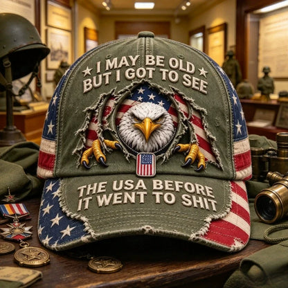 🦅Veteran heritage patriotic commemorative cap collection