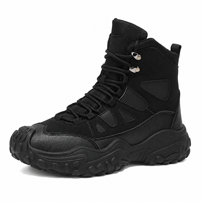 Men's High-top Lightweight Orthotic Hiking Shoes Made Of High-quality Materials - Non-slip, Waterproof, Wide Toe Box, Arch Support