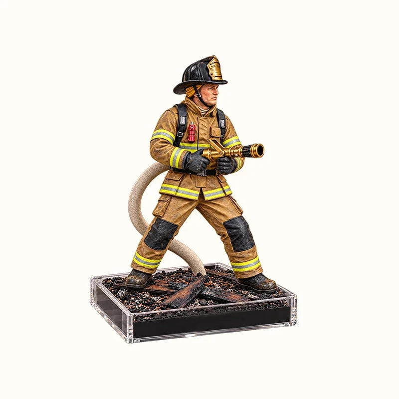 🔥🚒Blazing Spirit – Firefighter-Themed Mist Light