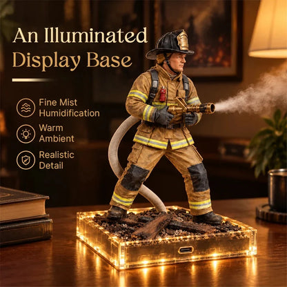 🔥🚒Blazing Spirit – Firefighter-Themed Mist Light