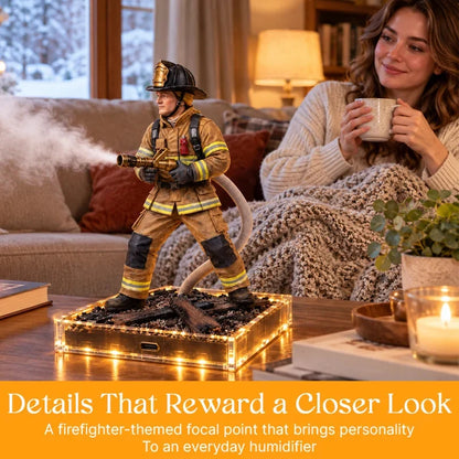 🔥🚒Blazing Spirit – Firefighter-Themed Mist Light