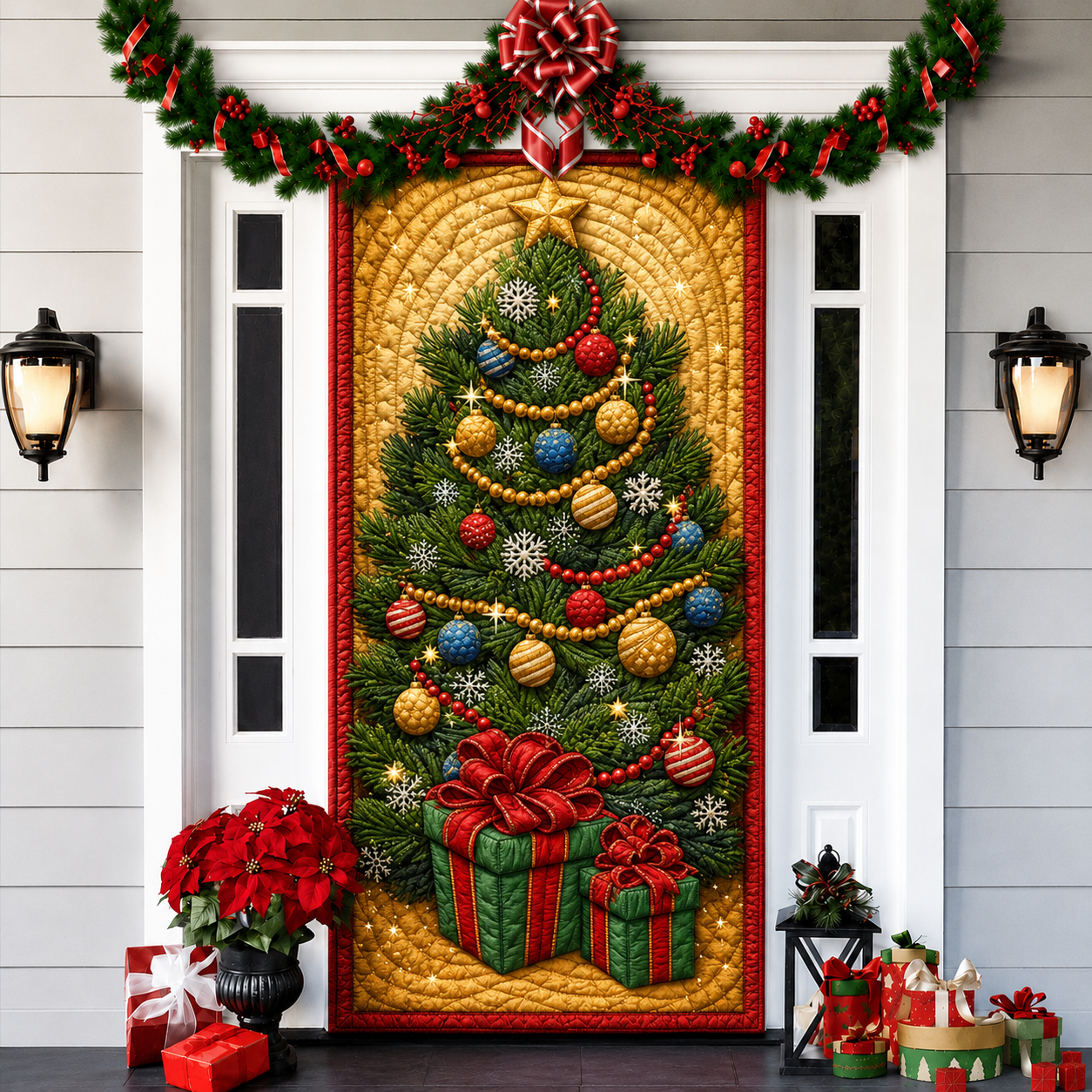 🌟Last day 50% OFF🌟2026 3D Christmas front door decoration