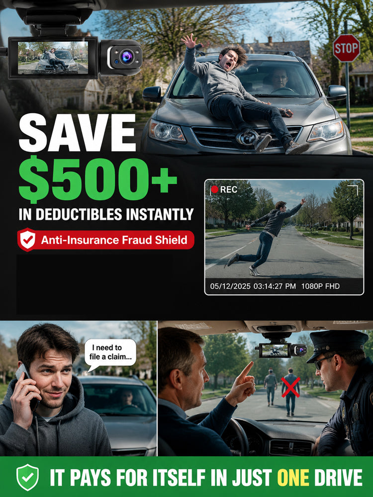 Wireless Night Vision Dash Cam