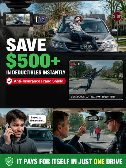 Wireless Night Vision Dash Cam