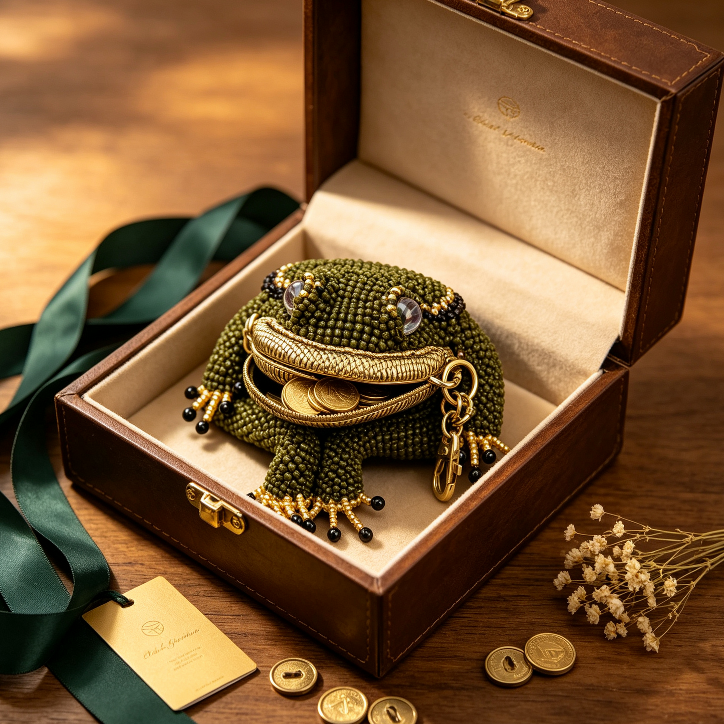 🐸 Frog Coin Purse Collection – Finished Handmade Purse & DIY Crochet Kit
