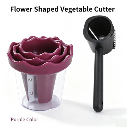 🔥 50% OFF Today –🌹 Manual Vegetable Spiralizer & Rose Curler