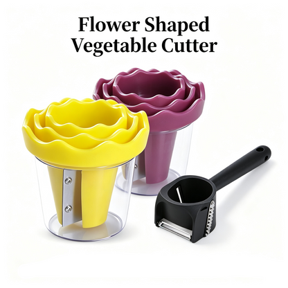 🔥 50% OFF Today –🌹 Manual Vegetable Spiralizer & Rose Curler