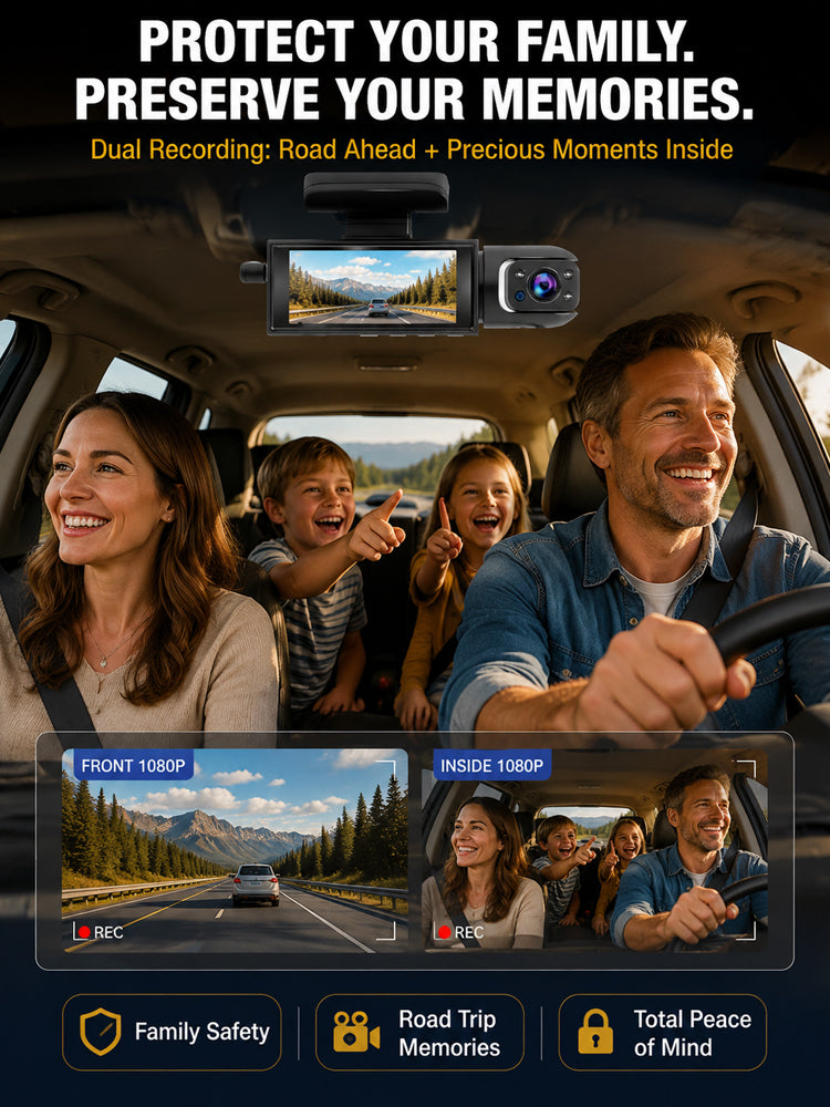Wireless Night Vision Dash Cam