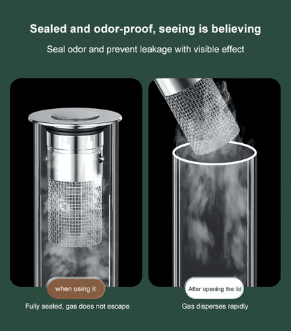 Offer ends TODAY!-🔥Pop Up Sink Drain Strainer----🛀Removes odors and prevents blockages