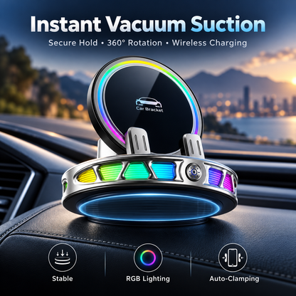 360° RGB Wireless Car Mount