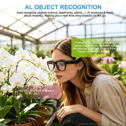🕶️AI Smart Glasses with 4K Camera, Real-Time Translation & Open-Ear Audio