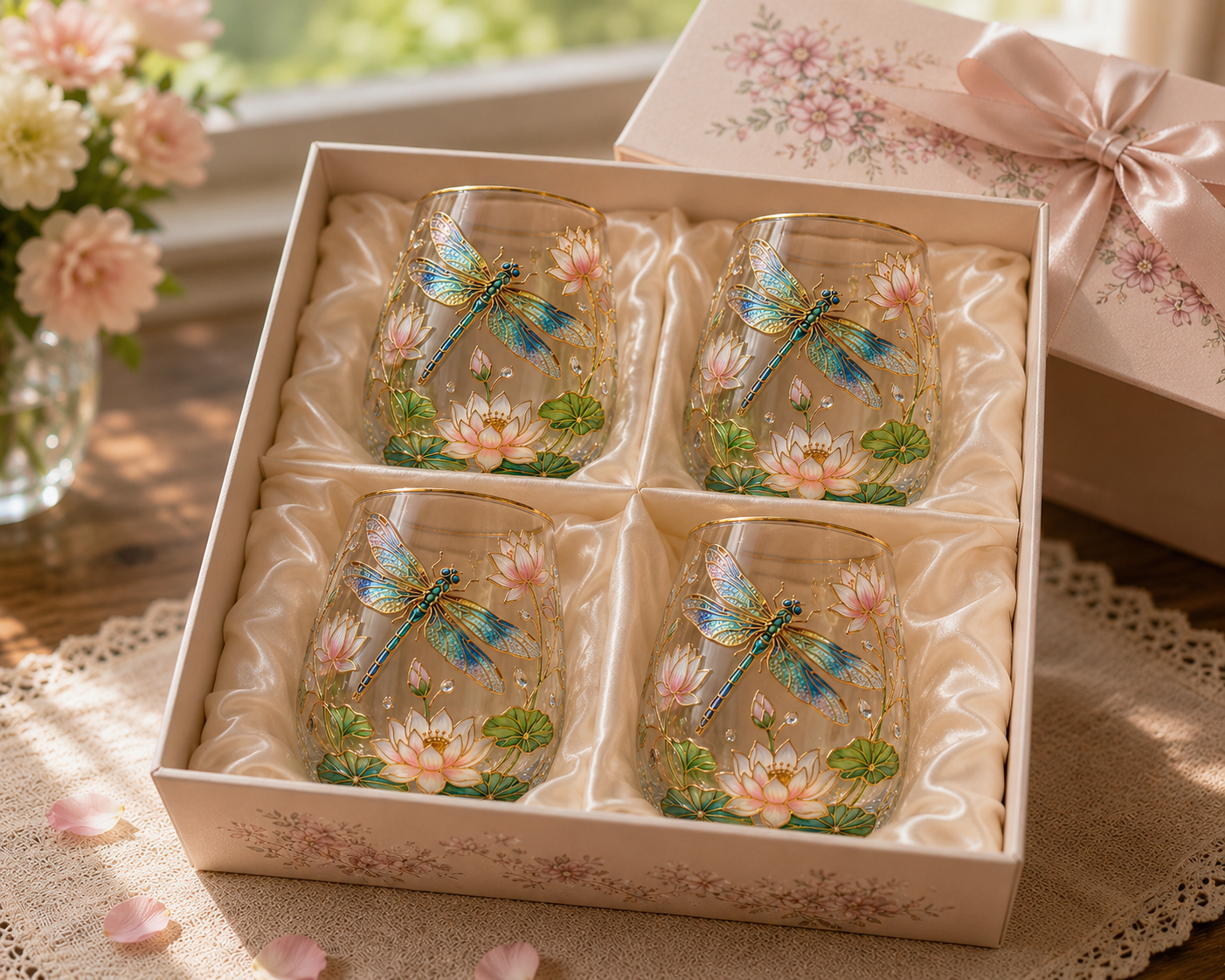 🧚‍♀️🐉 Limited Edition 2026 Faerie Dragon Glass Tea Cup ✨🌸