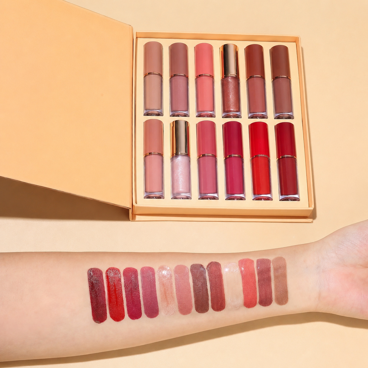 💄[💥LIMITED DEAL]  12-Color Liquid Lipstick Gift Set