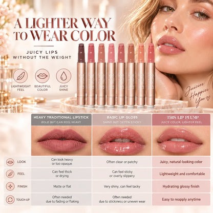 Juicy Lip Plump Balm – Glossy Buildable Lip Color