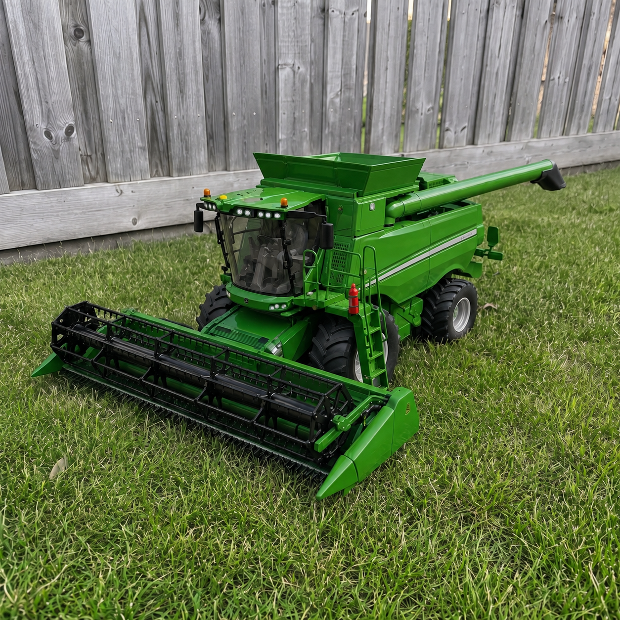 🚜 Remote Control Farm Vehicle Toy with Moving Mechanism & Side-Chute Action