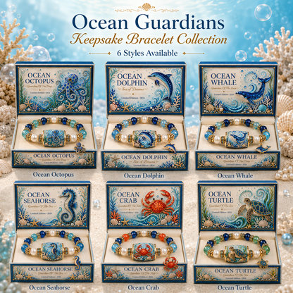 💥 Last Day 49% OFF – 🌊 Ocean Guardian Collection Bracelet — Limited Edition