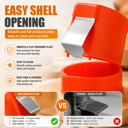 🔥Today 50% OFF 🥚 Egg Shell Opener – Crack Eggs Perfectly Without Mess