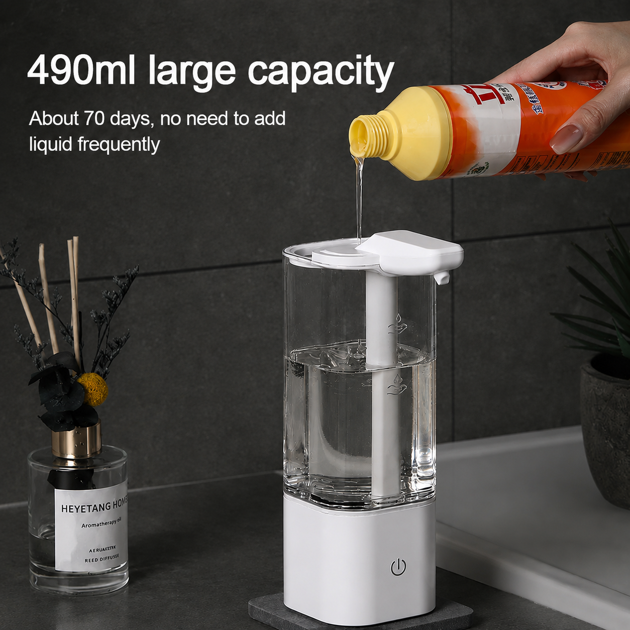💧Touchless Automatic Dish Soap Dispenser🧼