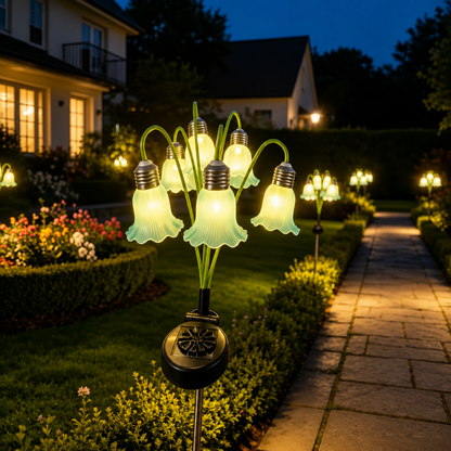 ⏳Limited-time 50% off⏰Solar Flower Lights Outdoor Garden Decorations💐💡