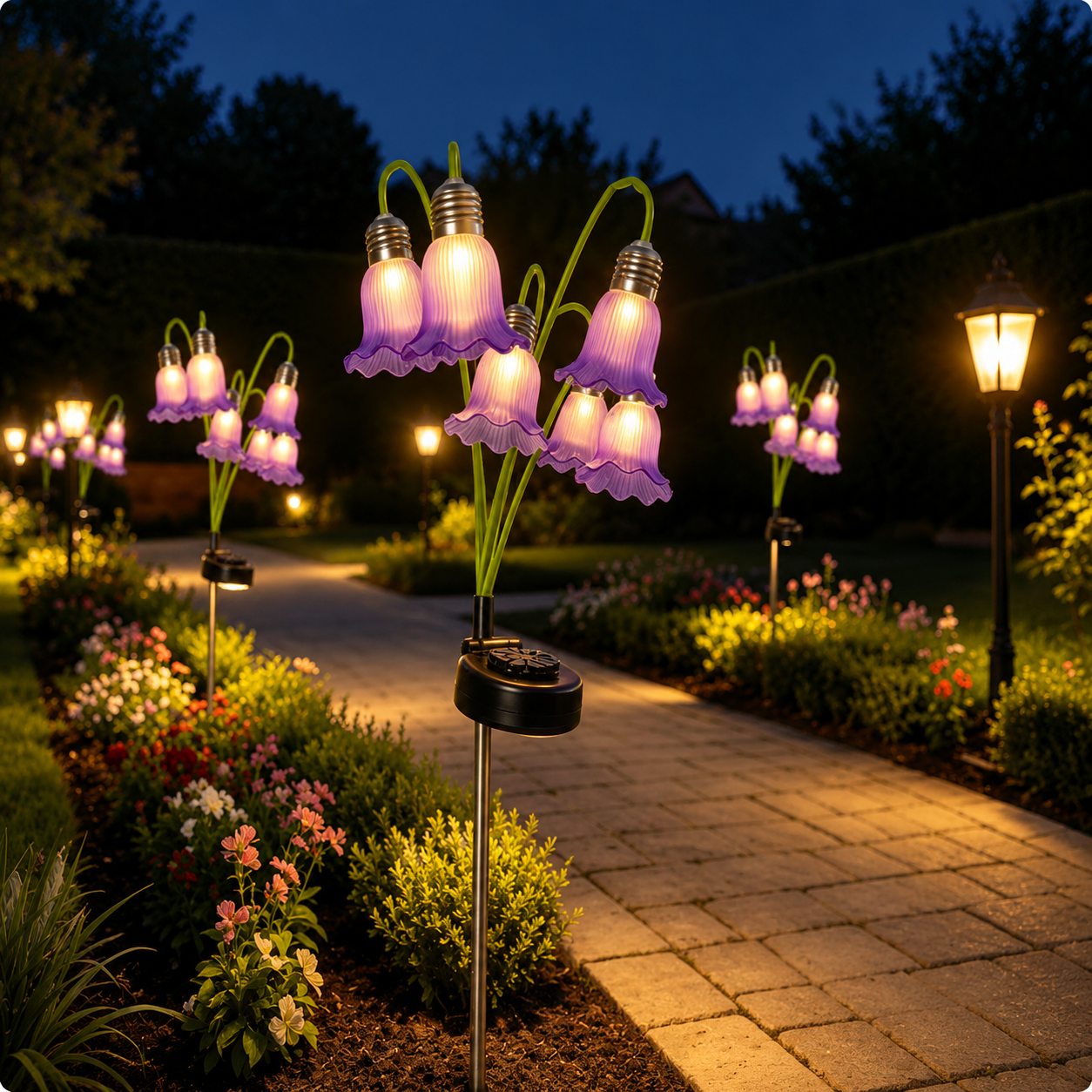 ⏳Limited-time 50% off⏰Solar Flower Lights Outdoor Garden Decorations💐💡
