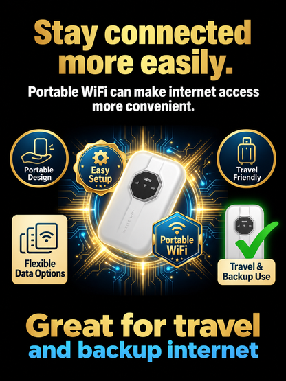 [Global Coverage, Free for Life] Boundless Portable Wi-Fi🛑Buy it ONCE, surf for FREE forever!