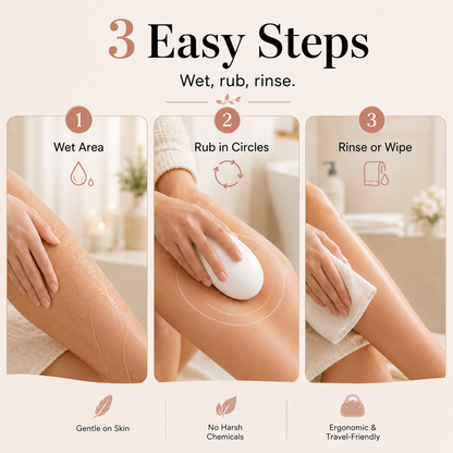 🥳2026 HOT SALE 💞50K+ SOLD!🔥Ergonomic Hair Removal Tool with Protective Cover