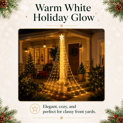 🔥Limited 50% OFF✨Outdoor Star Tree Lights🌟 – 🌈A Magical Light Show For Your Yard, Patio & Garden🌈