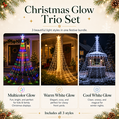 🔥Limited 50% OFF✨Outdoor Star Tree Lights🌟 – 🌈A Magical Light Show For Your Yard, Patio & Garden🌈