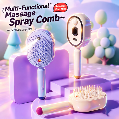 🔥🔥🔥Electric Spray Air Cushion Massage Comb